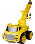 Кран за яздене BIG Power Worker - Maxi Crane, жълт