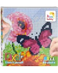 Креативен хоби комплект с пиксели Pixelhobby Classic - Пеперуда
