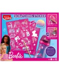Креативен комплект Maped Creativ Barbie - Скреч стикери, 70 броя