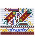 Креативен комплект с пиксели Bright Toys - Българска шевица, Видински мотив, Pixel Classic
