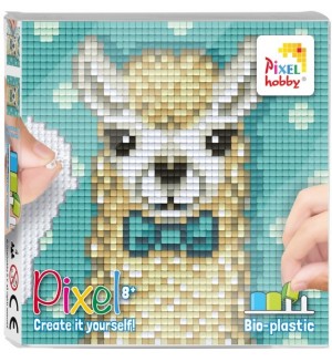 Креативен комплект с пиксели Pixelhobby Classic - Алпака