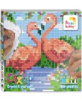Креативен комплект с пиксели Pixelhobby - Фламинго, Pixel Classic