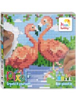 Креативен комплект с пиксели Pixelhobby - Фламинго, Pixel Classic