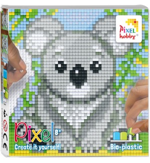 Креативен комплект с пиксели Pixelhobby - Коала, Pixel Classic