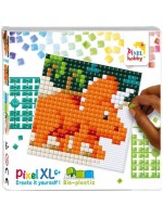 Креативен комплект с пиксели Pixelhobby - XL, Динозавър Трицератопс