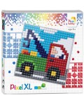Креативен комплект с пиксели Pixelhobby - XL, Камион с кран