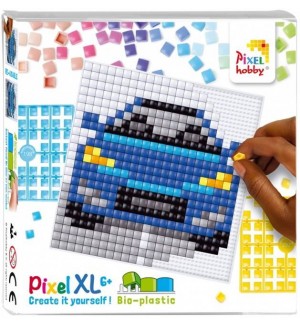 Креативен комплект с пиксели Pixelhobby - XL, Кола