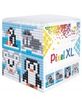 Креативен комплект с пиксели Pixelhobby - XL, Куб, полярни животни