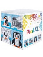 Креативен комплект с пиксели Pixelhobby - XL, Куб, полярни животни