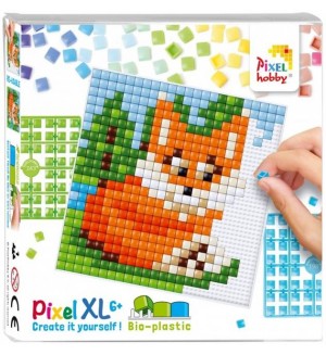 Креативен комплект с пиксели Pixelhobby - XL, Лисица