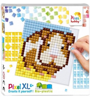 Креативен комплект с пиксели Pixelhobby - XL, Морско свинче