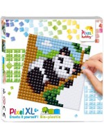 Креативен комплект с пиксели Pixelhobby - XL, Панда на дърво