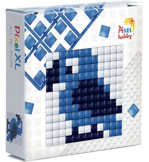Креативен комплект с пиксели Pixelhobby - XL, Папагал 
