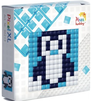 Креативен комплект с пиксели Pixelhobby - XL, Пингвинче