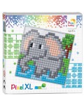 Pixelhobby Креативен хоби комплект с пиксели XL, 23x23 пиксела - Слонче