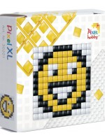 Креативен комплект с пиксели Pixelhobby - XL, Усмихнато емоджи