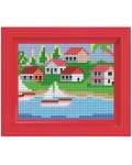 Креативен комплект с рамка и пиксели Pixelhobby - На брега, Pixel Classic