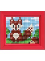 Креативен комплект с рамка и пиксели Pixelhobby - XL, Лисица