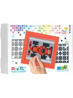 Креативен комплект с рамка и пиксели Pixelhobby - XL, Състезателна кола