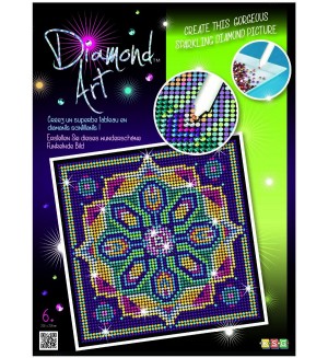 Творчески комплект KSG Crafts Diamond Art – Изкуство с диаманти, Мозайка Творчески комплект KSG Crafts Diamond Art – Изкуство с диаманти, Мозайка