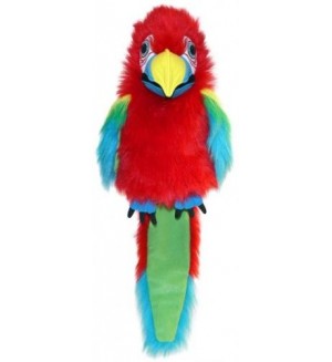 Кукла за куклен театър The Puppet Company - Големи птици: Амазонско макао