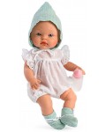 Кукла Asi - Бебе Алекс, с бяло боди с бродерии, 36 cm
