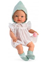 Кукла Asi - Бебе Алекс, с бяло боди с бродерии, 36 cm Кукла Asi - Бебе Алекс, с бяло боди с бродерии, 36 cm