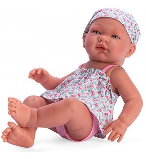 Кукла Asi - Бебе Мария, с плажен тоалет, 43 cm