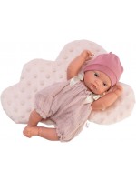 Кукла Asi Dolls - Бебе Горди, розов гащеризон, 28 cm Кукла Asi Dolls - Бебе Горди, розов гащеризон, 28 cm