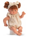 Кукла Asi Dolls - Джулия, с пролетно гащеризонче, 36 cm