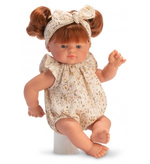 Кукла Asi Dolls - Джулия, с пролетно гащеризонче, 36 cm
