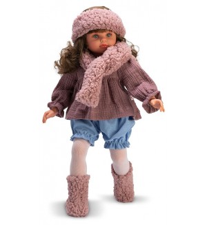 Кукла Asi Dolls - Пепа, с дънкови панталонки и аксесоари, 57 cm