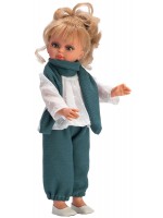 Кукла Asi Dolls - Сабрина, с плетен панталон и шал, 40 cm