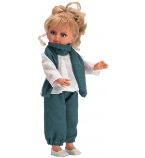 Кукла Asi Dolls - Сабрина, с плетен панталон и шал, 40 cm
