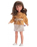 Кукла Asi Dolls - Силия, с жълта блузка, 30 cm