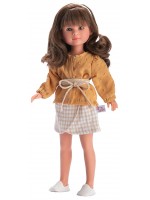 Кукла Asi Dolls - Силия, с жълта блузка, 30 cm