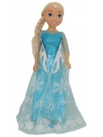 Кукла Bambolina - Ice princess, със синя рокля, 80 cm