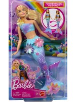 Кукла Barbie - Barbie Flower Magic Mermaid, с руса коса