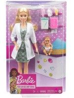 Кукла Barbie Careers - Барби педиатър, с аксесоари