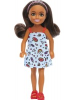 Кукла Barbie Chelsea - Със синя рокля и червени сандали