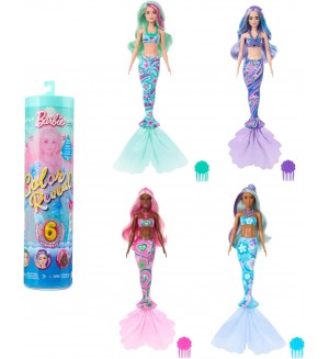 Кукла Barbie Color Reveal - Морска русалка, асортимент