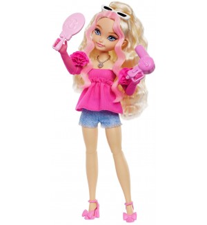 Кукла Barbie Dream Besties - Malibu, с 11 разкрасителни аксесоара