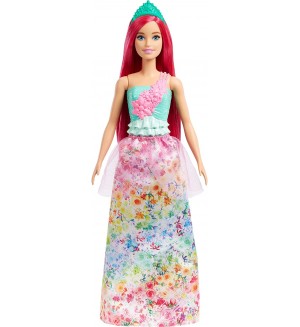 Кукла Barbie Dreamtopia - Със тъмнорозова коса