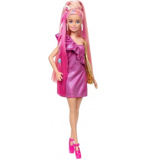 Кукла Barbie Fun & Fancy Hair - С дълга цветна коса и аксесоари