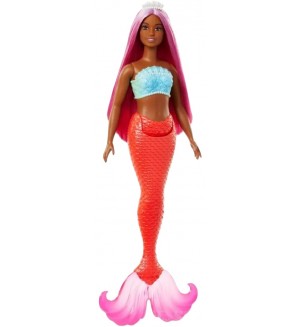 Кукла Mattel Barbie - Русалка с розова коса