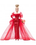 Кукла Barbie Signature - 80th Anniversary, в празнична рокля и руса коса