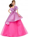 Кукла Barbie Signature - Birthday Wishes, с елегантна розова рокля