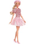 Кукла Barbie The Movie - С розова рокля и барета