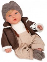 Кукла-бебе Arias - Ирио, с 14 различни звуци, 45 cm Кукла-бебе Arias - Ирио, с 14 различни звуци, 45 cm