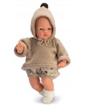 Кукла-бебе Asi Dolls -  Коке, със суитшърт и спортен комплект, 36 cm
